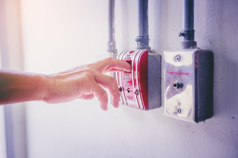 ystem sygnalizacji pożarowej